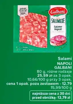 Carrefour Salami NAPOLI GALBANI oferta