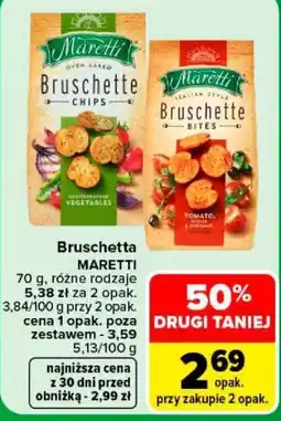 Carrefour Bruschetta MARETTI oferta