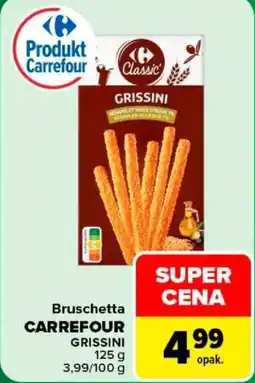 Carrefour Bruschetta Carrefour Grissini oferta