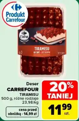 Carrefour Deser CARREFOUR TIRAMISU oferta