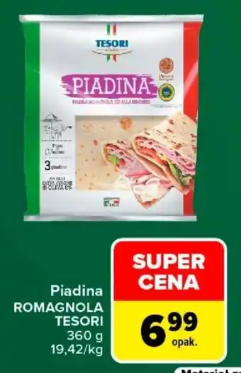 Carrefour Piadina ROMAGNOLA TESORI oferta