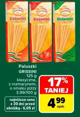 Carrefour Paluszki GRISSINI oferta