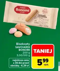 Carrefour Biszkopty SAVOIARDI BONOMI oferta