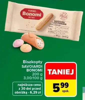 Carrefour Biszkopty SAVOIARDI BONOMI oferta