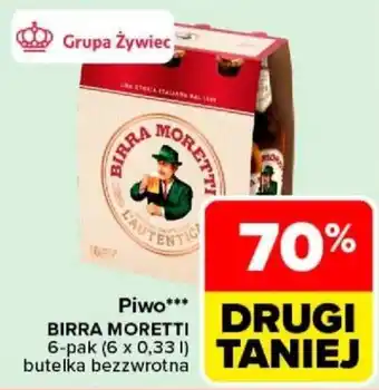 Carrefour Piwo*** BIRRA MORETTI oferta