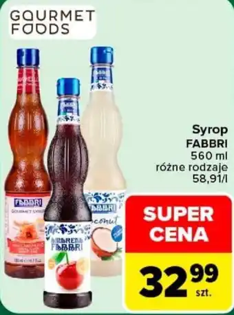 Carrefour Syrop FABBRI oferta