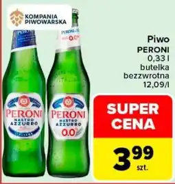Carrefour Piwo PERONI Nastro Azzurro 0.0 oferta