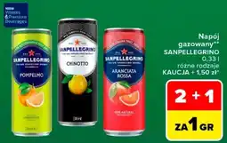Carrefour Napój gazowany SANPELLEGRINO oferta
