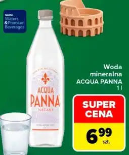 Carrefour Woda mineralna ACQUA PANNA oferta