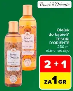 Carrefour Olejek do kąpieli TESORI D'ORIENTE oferta
