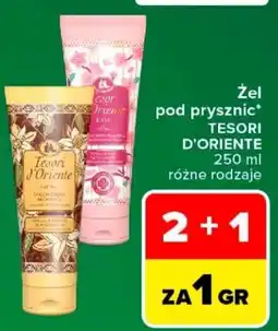 Carrefour Żel pod prysznic TESORI D'ORIENTE oferta