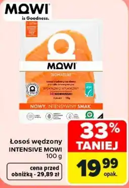Carrefour Łosoś wędzony INTENSIVE MOWI oferta