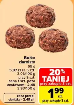 Carrefour Bułka ziarnista oferta