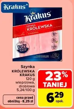 Carrefour Szyinka Królewska Krakus oferta
