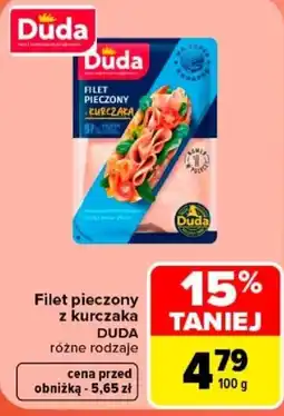 Carrefour Filet pieczony z kurczaka DUDA oferta
