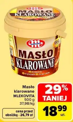 Carrefour Masło klarowane MLEKOVITA oferta