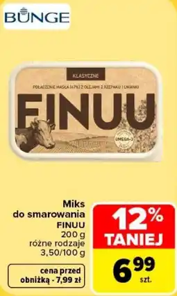 Carrefour Miks do smarowania FINUU oferta