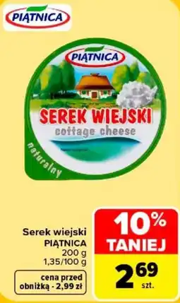Carrefour Serek wiejski PIĄTNICA oferta