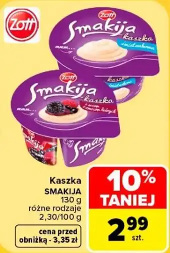 Carrefour Kaszka SMAKIJA oferta