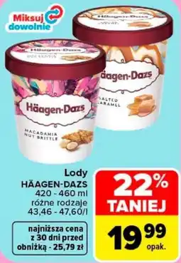 Carrefour Lody Häagen-Dazs oferta