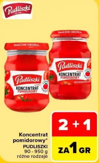Carrefour Koncentrat pomidorowy Pudliszki oferta