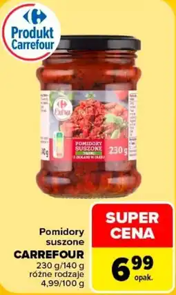 Carrefour Pomidory suszone CARREFOUR oferta