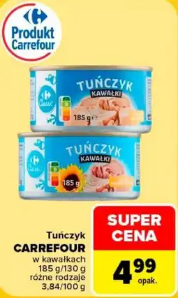 Carrefour Tuńczyk Kawałki oferta