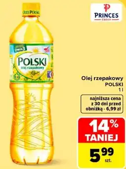 Carrefour Olej rzepakowy POLSKI oferta