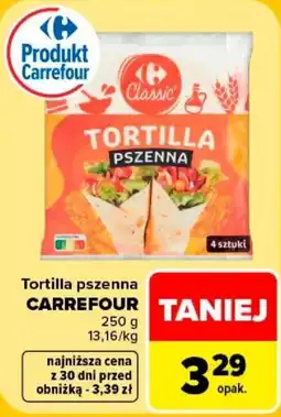 Carrefour Tortilla Pszenna Carrefour oferta