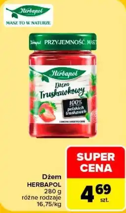 Carrefour Dżem Truskawkowy HERBAPOL oferta