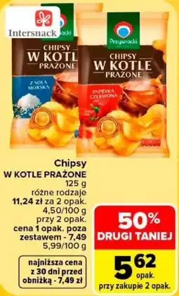 Carrefour Chipsy W Kotle Prażone oferta