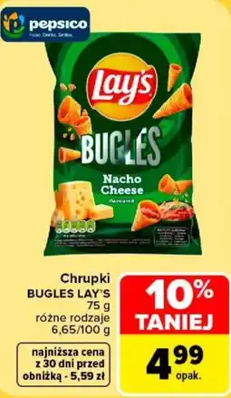Carrefour Chrupki BUGLES LAY'S oferta