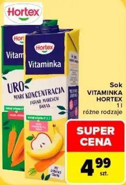 Carrefour Sok Vitaminka Hortex oferta