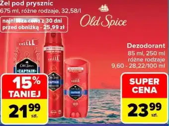 Carrefour Zel pod prysznic Old Spice oferta