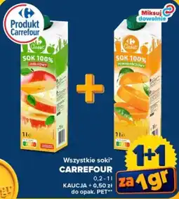 Carrefour Sok 100% Classic oferta