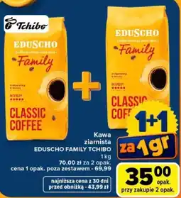 Carrefour Kawa ziarnista EDUSCHO FAMILY TCHIBO oferta