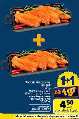 Carrefour Boczek wieprzowy na grill oferta