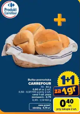 Carrefour Bułka poznańska CARREFOUR oferta
