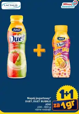 Carrefour Napój jogurtowy DUET, DUET BUBBLE JOVI oferta