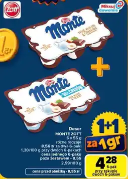Carrefour Deser Monte Zott oferta