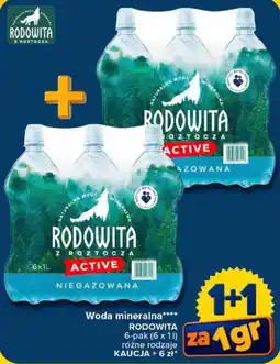 Carrefour Woda mineralna RODOWITA oferta