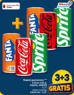Carrefour Napój gazowany COCA-COLA, FANTA, SPRITE oferta