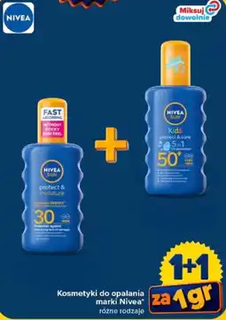 Carrefour Kosmetyki do opalania marki Nivea* różne rodzaje oferta