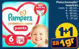 Carrefour Pieluchomajtki Pampers premium care pants oferta
