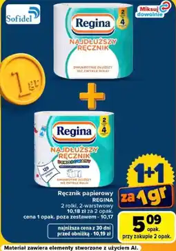 Carrefour Ręcznik papierowy REGINA oferta