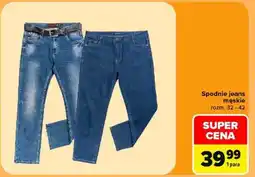 Carrefour Spodnie jeans męskie oferta