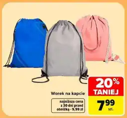 Carrefour Worek na kapcie oferta