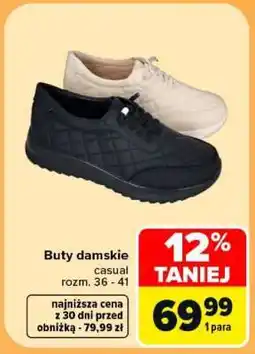Carrefour Buty damskie oferta