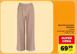 Carrefour Spodnie szerokie damskie oferta