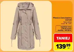 Carrefour Płaszcz nieocieplany damski oferta